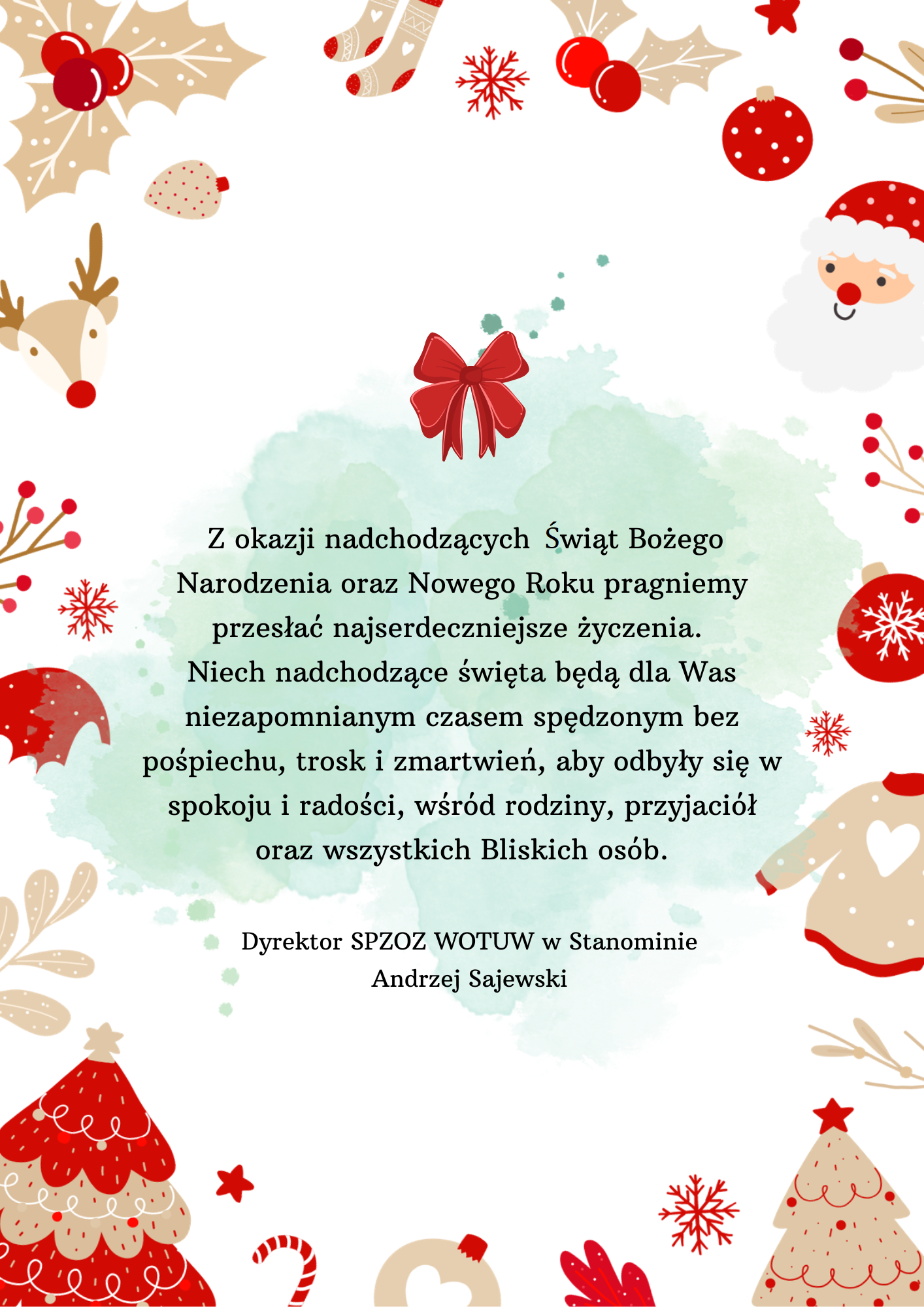 Życzenia świąteczne